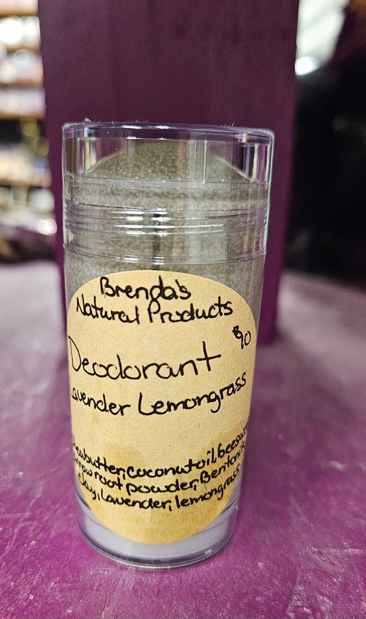 🌿 Brenda’s Natural Lavender Lemongrass Deodorant 🌿
